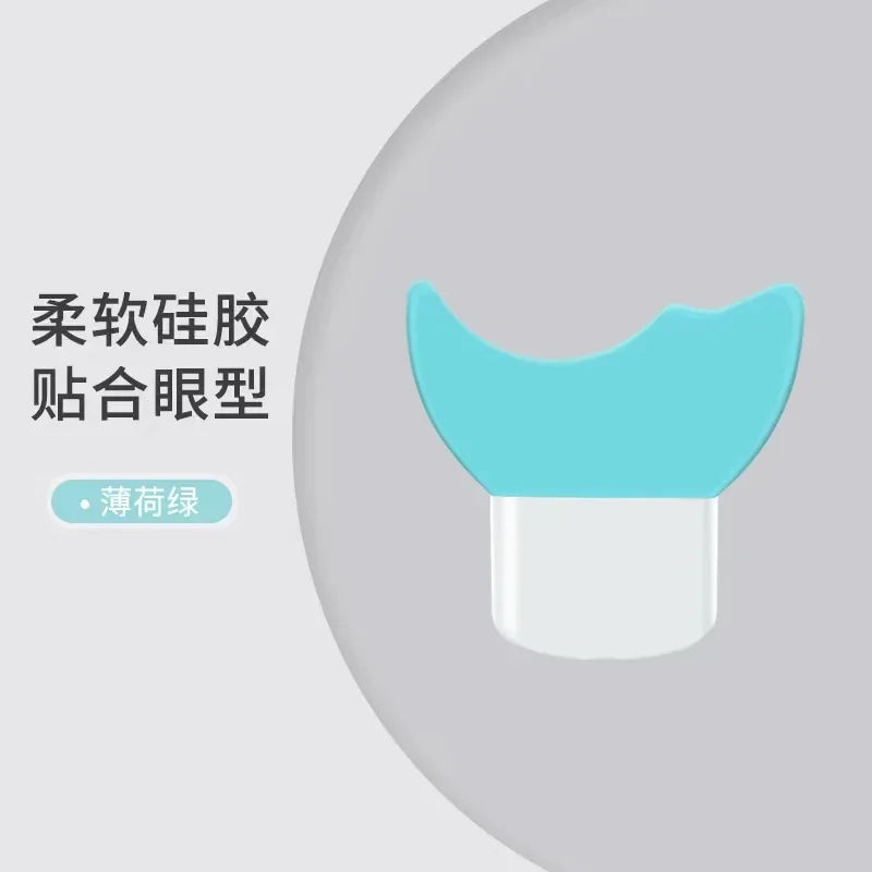 Multifunctional Silicone Eyeliner and Mascara Applicator with Lash Stopper