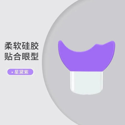 Multifunctional Silicone Eyeliner and Mascara Applicator with Lash Stopper