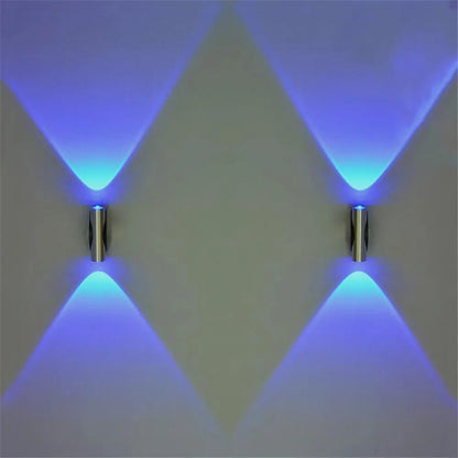 💡 Modern LED Wall Sconce – 6W Dual-Head Indoor Light for Hallways, Stairs, Bedroom & Reading Nooks | Sleek Wall Decor (AC85–265V)